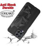 VAKIBO Bat Man 3D Mask Design Black Coloured Soft TPU Back Cover Case With Camera Protection Ring Suitable for Samsung Galaxy M33