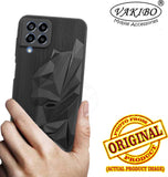 VAKIBO Bat Man 3D Mask Design Black Coloured Soft TPU Back Cover Case With Camera Protection Ring Suitable for Samsung Galaxy M33
