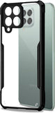 VAKIBO Best Selling Black and Transparent Back Cover Case Made With Soft TPU and Acrylic With 4 Corner and Camera Protection Suitable for Samsung Galaxy M33