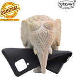 VAKIBO 1.2 MM Thick Black Coloured Soft TPU Rubber Back Cover Case With Camera Protection Ring Suitable for Samsung Galaxy M42