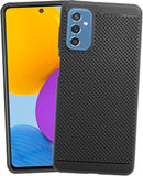 VAKIBO Dotted Design Black Coloured Soft TPU Back Cover Case Suitable for Samsung Galaxy M52