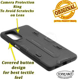 VAKIBO Nilkin Strong Shockproof Case Black Coloured Soft TPU Rubber Back Cover Case With Camera Protection Suitable for Samsung Galaxy M52