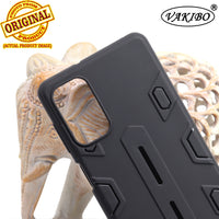 VAKIBO Nilkin Strong Shockproof Case Black Coloured Soft TPU Rubber Back Cover Case With Camera Protection Suitable for Samsung Galaxy M52