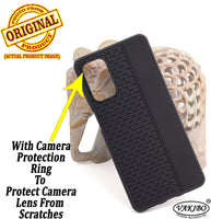 VAKIBO Premium Black Black Coloured Soft TPU Rubber Back Cover Case Suitable for Samsung Galaxy M52