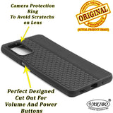 VAKIBO Premium Black Black Coloured Soft TPU Rubber Back Cover Case Suitable for Samsung Galaxy M52