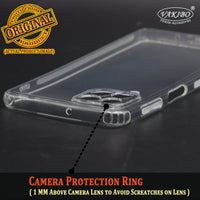 VAKIBO Premium Clear 1.5MM Thick Transparent Soft TPU Rubber Back Cover Case With Camera Protection Suitable for Samsung Galaxy M53