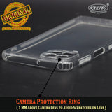 VAKIBO Premium Clear 1.5MM Thick Transparent Soft TPU Rubber Back Cover Case With Camera Protection Suitable for Samsung Galaxy M53