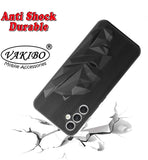 VAKIBO Bat Man 3D Mask Design Black Coloured Soft TPU Back Cover Case With Camera Protection Ring Suitable for Samsung Galaxy F54 5G