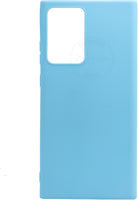 VAKIBO 1.2 MM Thick Sky Blue Coloured Soft TPU Rubber Back Cover Case With Camera Protection Ring Suitable for Samsung Galaxy Note 20 Plus