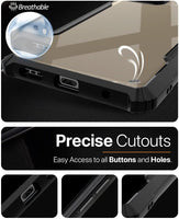 VAKIBO Best Selling Black and Transparent Back Cover Case Made With Soft TPU and Acrylic With 4 Corner and Camera Protection Suitable for Samsung Galaxy Note 8
