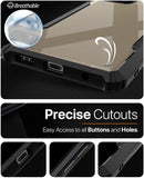 VAKIBO Best Selling Black and Transparent Back Cover Case Made With Soft TPU and Acrylic With 4 Corner and Camera Protection Suitable for Samsung Galaxy Note 8