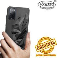 VAKIBO Bat Man 3D Mask Design Black Coloured Soft TPU Back Cover Case With Camera Protection Ring Suitable for Samsung Galaxy S20 FE