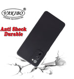 VAKIBO Matte 1.5 MM Thick With Camera Protection Black Coloured Soft TPU Back Cover Case Suitable for Samsung Galaxy S20 FE