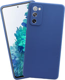 VAKIBO Matte 1.5 MM Thick With Camera Protection Blue Coloured Soft TPU Back Cover Case Suitable for Samsung Galaxy S20 FE