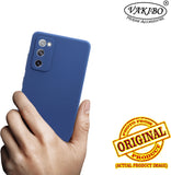 VAKIBO Matte 1.5 MM Thick With Camera Protection Blue Coloured Soft TPU Back Cover Case Suitable for Samsung Galaxy S20 FE