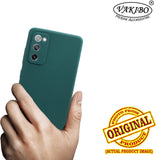 VAKIBO Matte 1.5 MM Thick With Camera Protection Green Coloured Soft TPU Back Cover Case Suitable for Samsung Galaxy S20 FE