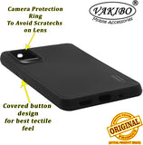 VAKIBO Niukin Dotted Design Black Coloured Soft TPU Rubber Back Cover Case With Camera Protection Ring Suitable for Samsung Galaxy S20 FE