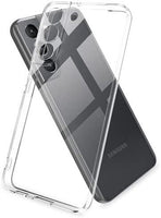 VAKIBO Premium Clear 2MM Thick Transparent Soft TPU Rubber Back Cover Case With Camera Protection Suitable for Samsung Galaxy S21FE