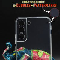 VAKIBO Premium Clear 1.5MM Thick Transparent Soft TPU Rubber Back Cover Case With Camera Protection Suitable for Samsung Galaxy S22 Plus