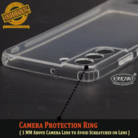 VAKIBO Premium Clear 1.5MM Thick Transparent Soft TPU Rubber Back Cover Case With Camera Protection Suitable for Samsung Galaxy S22 Plus