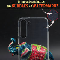 VAKIBO Premium Clear 1.5MM Thick Transparent Soft TPU Rubber Back Cover Case With Camera Protection Suitable for Samsung Galaxy S23 Plus
