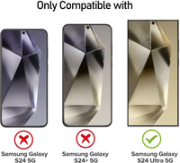 Super Premium Quality Tempered Glass Screen Guard Protector With Black Border Suitable For Samsung Galaxy S24ULTRA