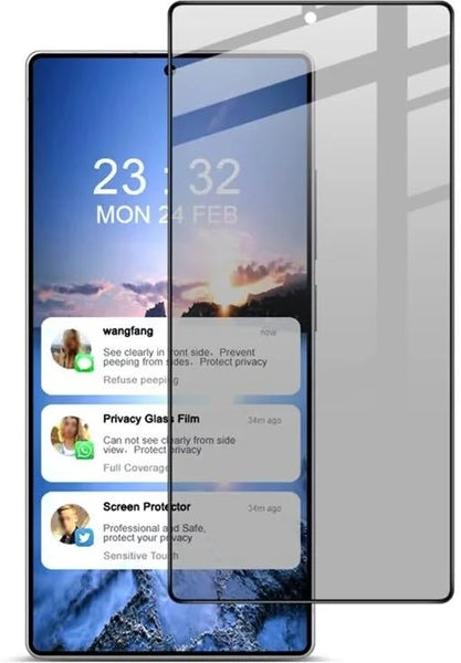 Super Premium Quality Tempered Glass Screen Guard Protector With Black Border Suitable For Samsung Galaxy S25 Ultra