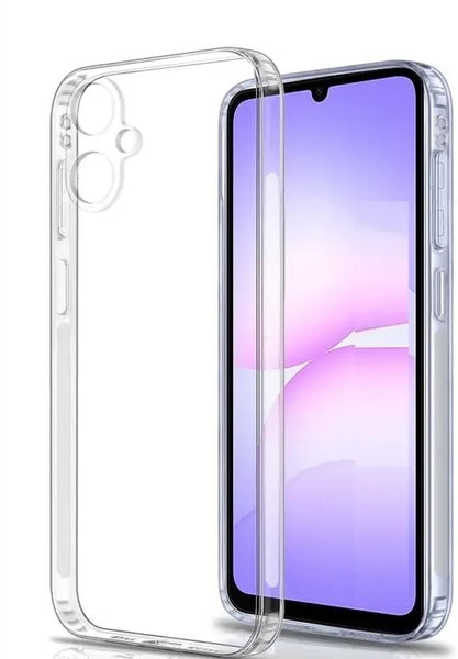 VAKIBO Premium Clear 1.5MM Thick Transparent Soft TPU Rubber Back Cover Case With Camera Protection Suitable for Samsung Galaxy A07