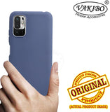 VAKIBO 1.2 MM Thick Blue Coloured Soft TPU Rubber Back Cover Case With Camera Protection Ring Suitable for Mi Poco M3 Pro