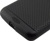 VAKIBO Dotted Design Black Coloured Soft TPU Back Cover Case Suitable for Moto E3 Power