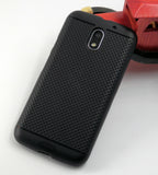 VAKIBO Dotted Design Black Coloured Soft TPU Back Cover Case Suitable for Moto E3 Power