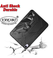 VAKIBO Bat Man 3D Mask Design Black Coloured Soft TPU Back Cover Case With Camera Protection Ring Suitable for Apple iPad mini (6th Gen)