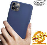 VAKIBO 1.2 MM Thick Blue Coloured Soft TPU Rubber Back Cover Case With Camera Protection Ring Suitable for Apple iPhone 11 Pro Max