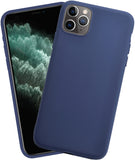 VAKIBO 1.2 MM Thick Blue Coloured Soft TPU Rubber Back Cover Case With Camera Protection Ring Suitable for Apple iPhone 11 Pro Max