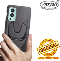 VAKIBO Iron Man 3D Mask Design Black Coloured Soft TPU Back Cover Case With Camera Protection Ring Suitable for OnePlus Nord 2