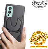 VAKIBO Iron Man 3D Mask Design Black Coloured Soft TPU Back Cover Case With Camera Protection Ring Suitable for OnePlus Nord 2