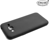 VAKIBO 1.2 MM Thick Black Coloured Soft TPU Rubber Back Cover Case With Camera Protection Ring Suitable for Samsung Galaxy J2 2016
