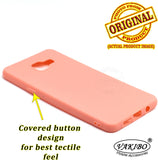 VAKIBO 1.2 MM Thick Peach Coloured Soft TPU Rubber Back Cover Case With Camera Protection Ring Suitable for Samsung Galaxy A510