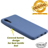 VAKIBO 1.2 MM Thick Blue Coloured Soft TPU Rubber Back Cover Case With Camera Protection Ring Suitable for Samsung Galaxy M02