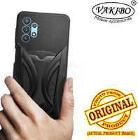 VAKIBO 3D Designer Black Coloured Soft TPU Back Cover Case Suitable for Samsung Galaxy M32 5G