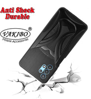 VAKIBO 3D Designer Black Coloured Soft TPU Back Cover Case Suitable for Samsung Galaxy M32 5G