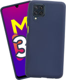 VAKIBO Blue Coloured Back Cover Case Suitable for Samsung Galaxy M32 4G