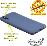 VAKIBO Blue Coloured Back Cover Case Suitable for Vivo Y91i