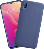 VAKIBO Blue Coloured Back Cover Case Suitable for Vivo Y90
