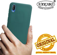 VAKIBO Green Coloured Back Cover Case Suitable for Vivo Y91i