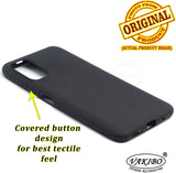 VAKIBO 1.2 MM Thick Black Coloured Soft TPU Rubber Back Cover Case With Camera Protection Ring Suitable for Mi Redmi Note 10T 5G