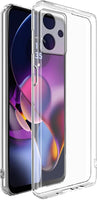 VAKIBO Premium Clear 2MM Thick Transparent Soft TPU Rubber Back Cover Case With Camera Protection Suitable for Moto G64