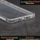 VAKIBO Super Premium Soft TPU Transparent Case With Dustplug,Side Grip,Corner Protection,lanyard Cuts,Camera Protection Suitable for Vivo Y75 5G