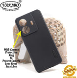 VAKIBO Dotted Black Coloured Made with Silicon Rubber TPU Back Cover Case Suitable for Iqoo Z6 Pro