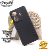 VAKIBO Dotted Black Coloured Made with Silicon Rubber TPU Back Cover Case Suitable for Vivo T1 Pro